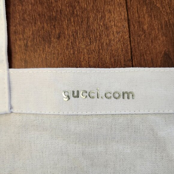 Gucci white canvas tote bag - Picture 3 of 6